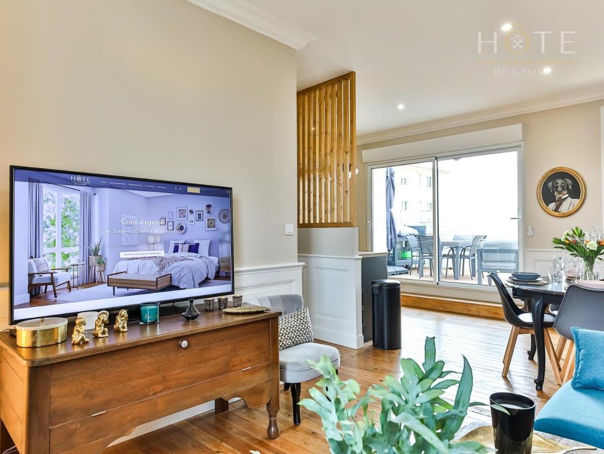 Chaleureux Logement-Centre Ville-Proche Gare-Plage Les Sables-dʼOlonne 외부 사진